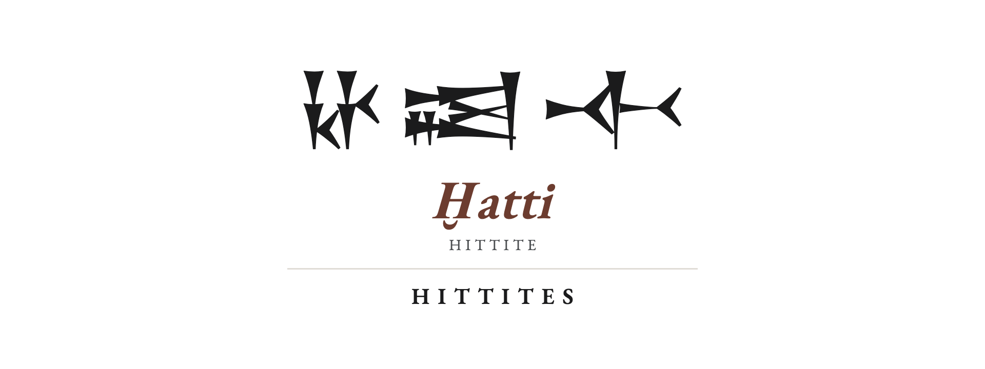 The Hittites title card