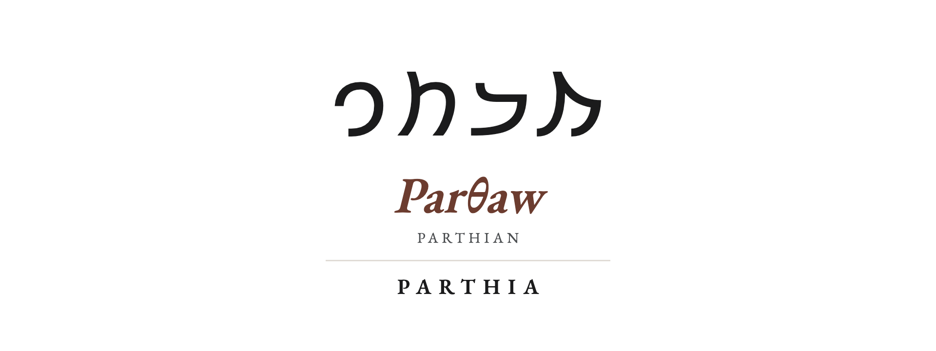 Parthia title card